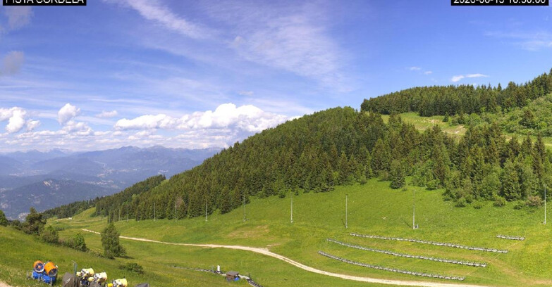 Webcam Monte Bondone - Slope Cordela and snowpark