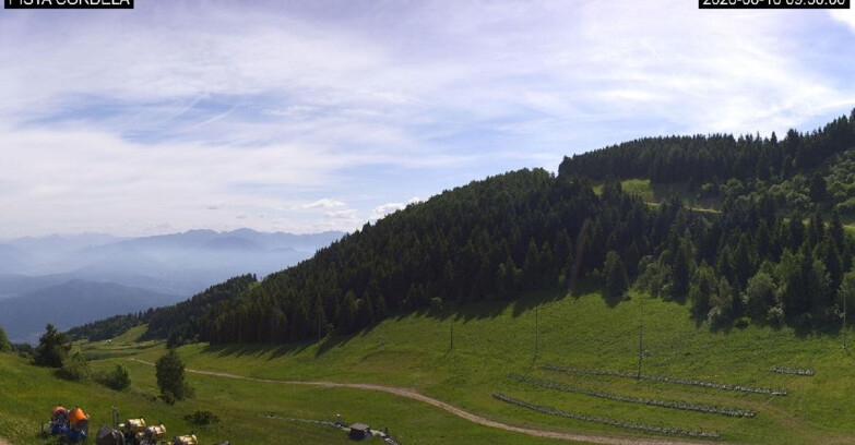 Webcam Monte Bondone - Slope Cordela and snowpark