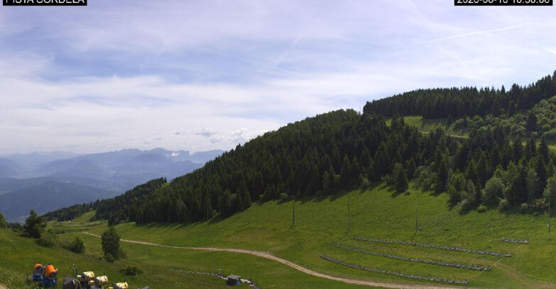 Webcam Monte Bondone - Slope Cordela and snowpark