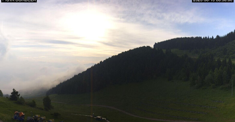 Webcam Monte Bondone - Slope Cordela and snowpark