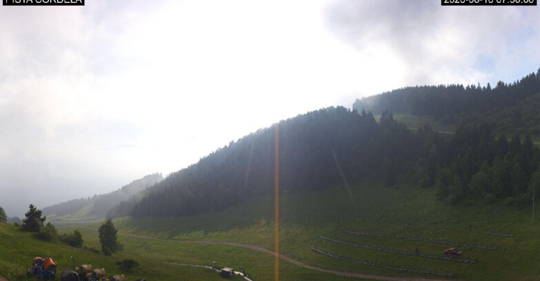 Webcam Monte Bondone - Slope Cordela and snowpark