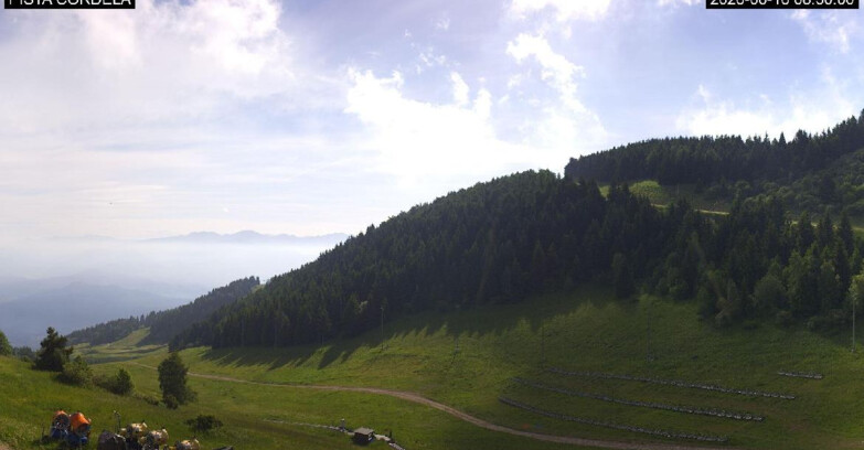 Webcam Monte Bondone - Slope Cordela and snowpark
