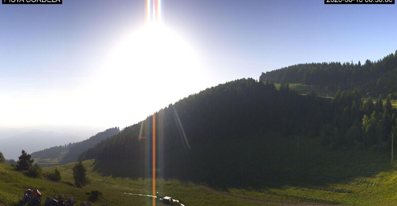 Webcam Monte Bondone - Pista Cordela 