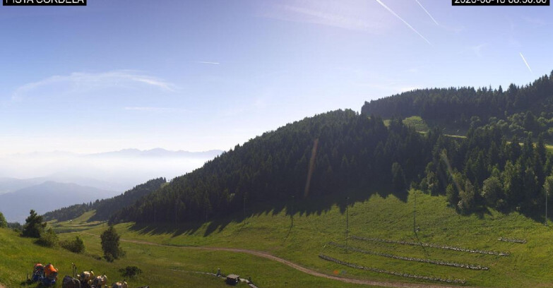 Webcam Monte Bondone - Pista Cordela 