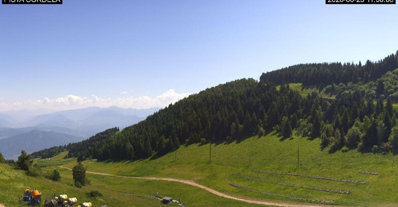 Webcam Монте-Бондоне  - Slope Cordela and snowpark