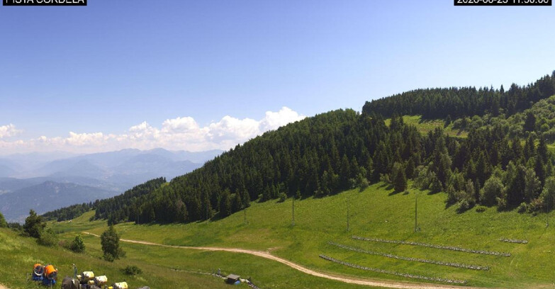 Webcam Monte Bondone - Slope Cordela and snowpark