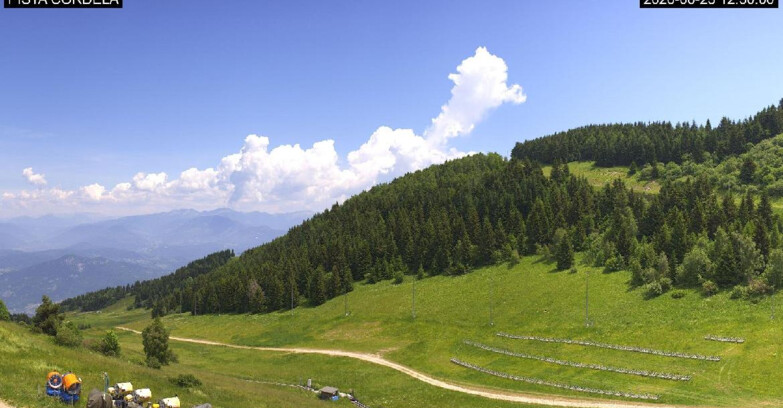 Webcam Monte Bondone - Slope Cordela and snowpark