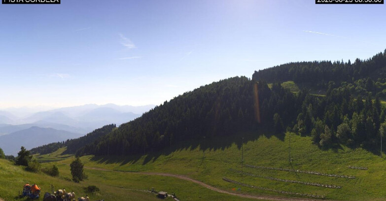 Webcam Монте-Бондоне  - Slope Cordela and snowpark