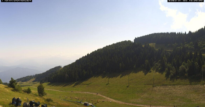 Webcam Monte Bondone - Slope Cordela and snowpark