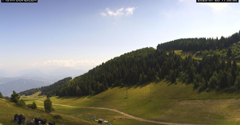 Webcam Monte Bondone - Slope Cordela and snowpark
