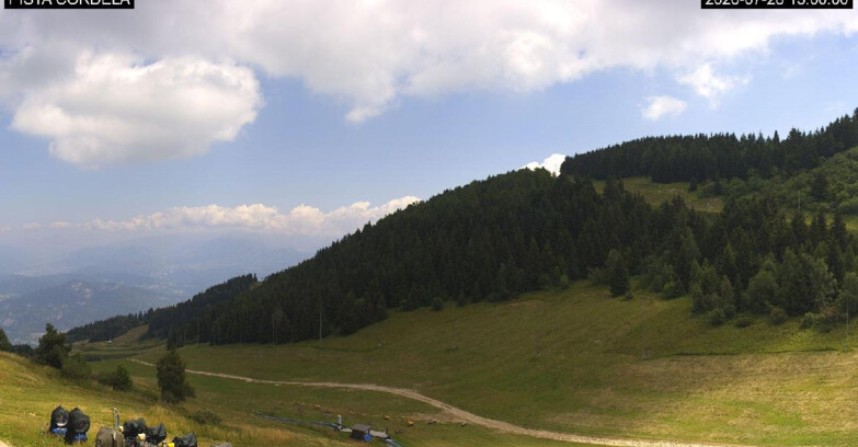 Webcam Monte Bondone - Slope Cordela and snowpark