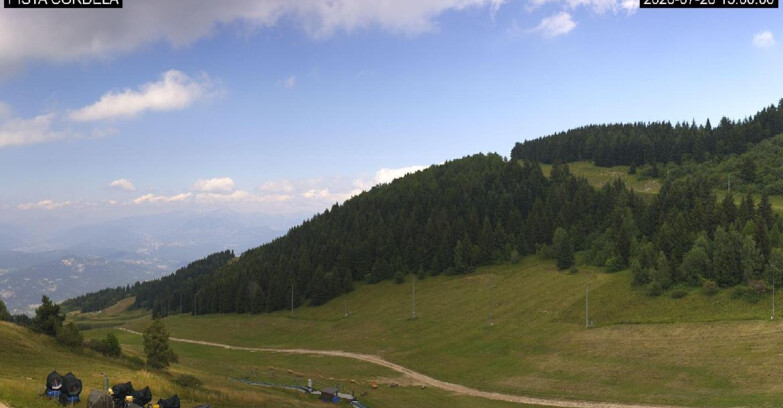 Webcam Monte Bondone - Slope Cordela and snowpark