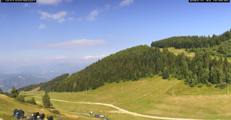 Webcam Monte Bondone - Slope Cordela and snowpark