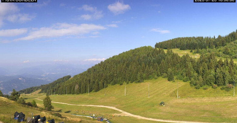 Webcam Monte Bondone - Slope Cordela and snowpark