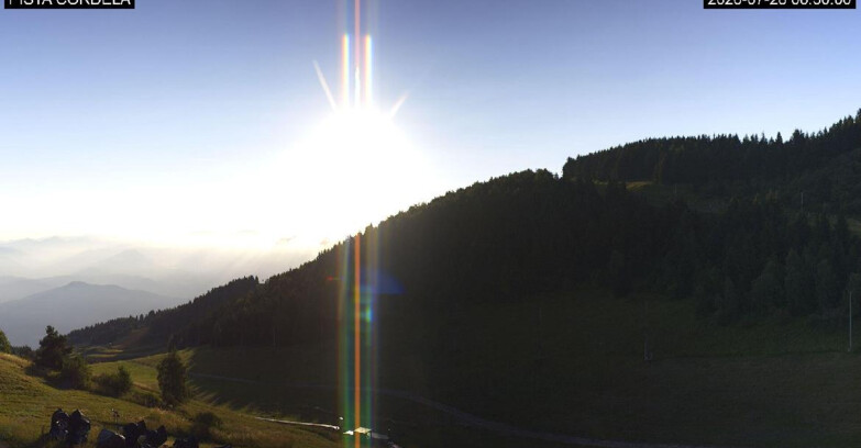 Webcam Monte Bondone - Slope Cordela and snowpark