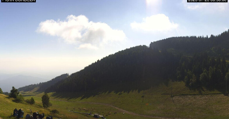Webcam Monte Bondone - Slope Cordela and snowpark