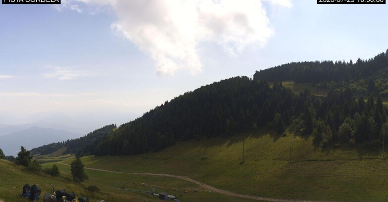 Webcam Monte Bondone - Slope Cordela and snowpark