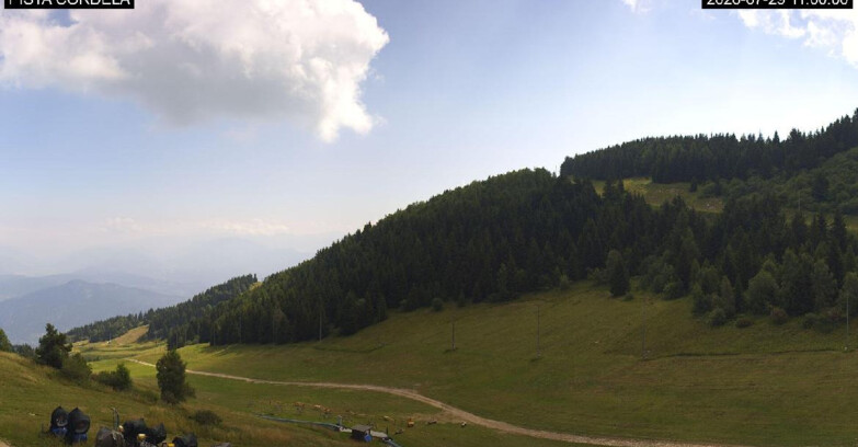 Webcam Monte Bondone - Slope Cordela and snowpark