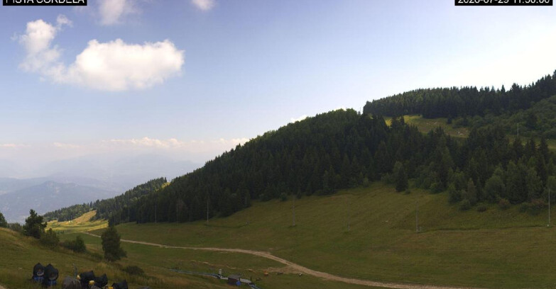 Webcam Monte Bondone - Slope Cordela and snowpark