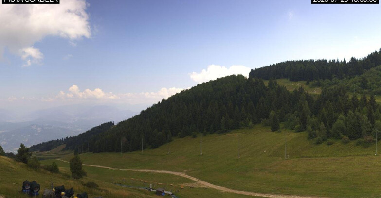 Webcam Monte Bondone - Slope Cordela and snowpark