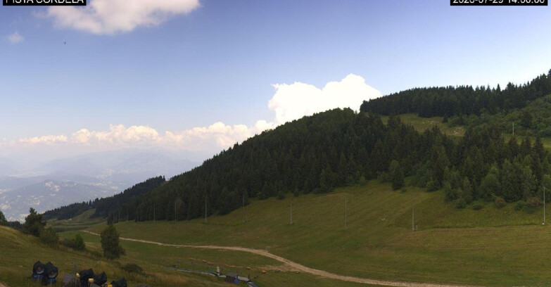 Webcam Monte Bondone - Slope Cordela and snowpark