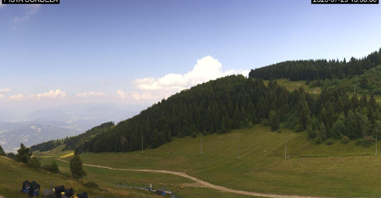Webcam Monte Bondone - Slope Cordela and snowpark