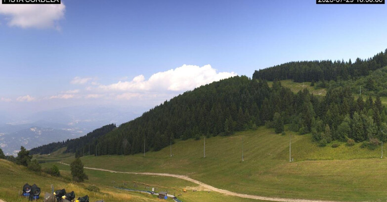 Webcam Monte Bondone - Slope Cordela and snowpark
