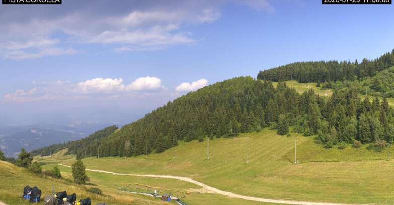Webcam Monte Bondone - Slope Cordela and snowpark
