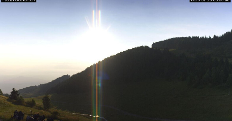 Webcam Monte Bondone - Slope Cordela and snowpark