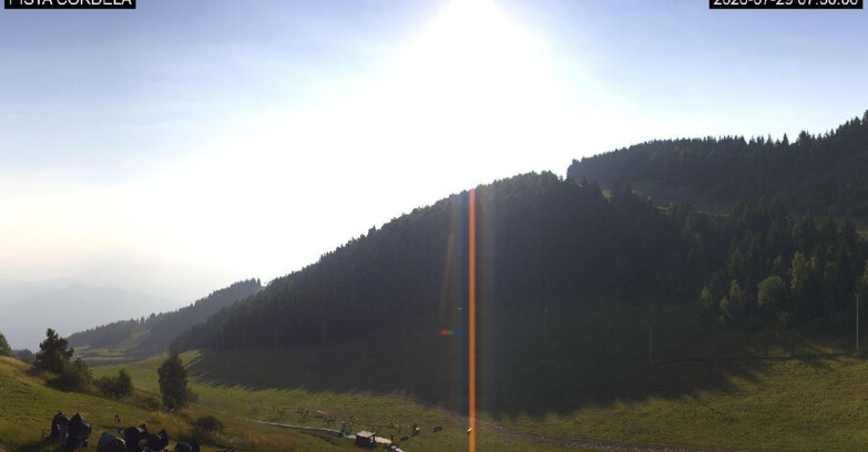 Webcam Monte Bondone - Slope Cordela and snowpark