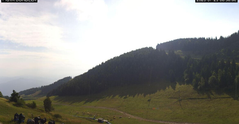 Webcam Monte Bondone - Slope Cordela and snowpark