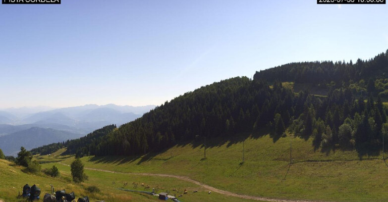 Webcam Monte Bondone - Slope Cordela and snowpark