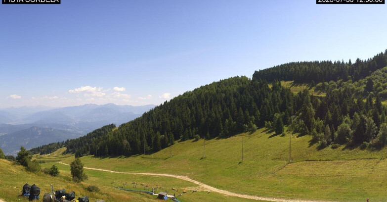 Webcam Monte Bondone - Slope Cordela and snowpark