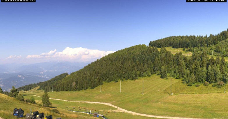 Webcam Monte Bondone - Slope Cordela and snowpark