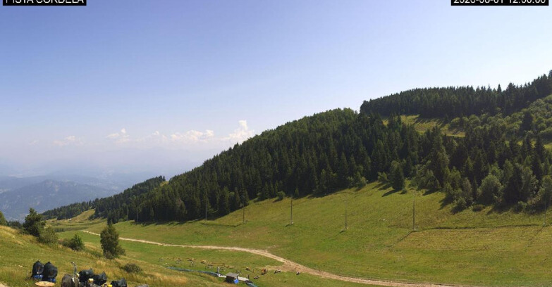 Webcam Monte Bondone - Slope Cordela and snowpark