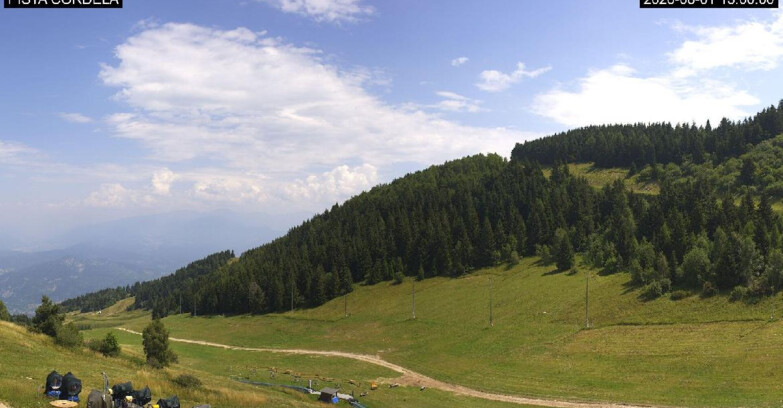 Webcam Monte Bondone - Slope Cordela and snowpark