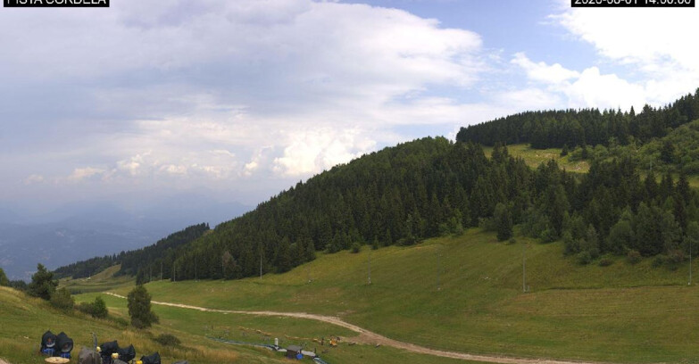 Webcam Monte Bondone - Slope Cordela and snowpark