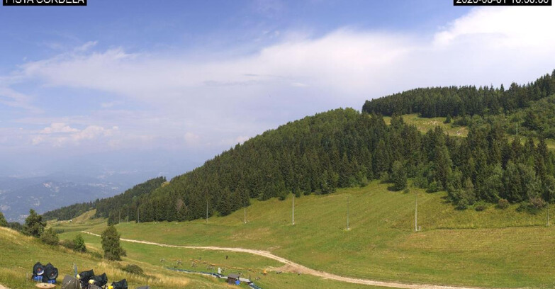 Webcam Monte Bondone - Slope Cordela and snowpark