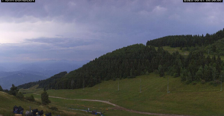 Webcam Monte Bondone - Slope Cordela and snowpark