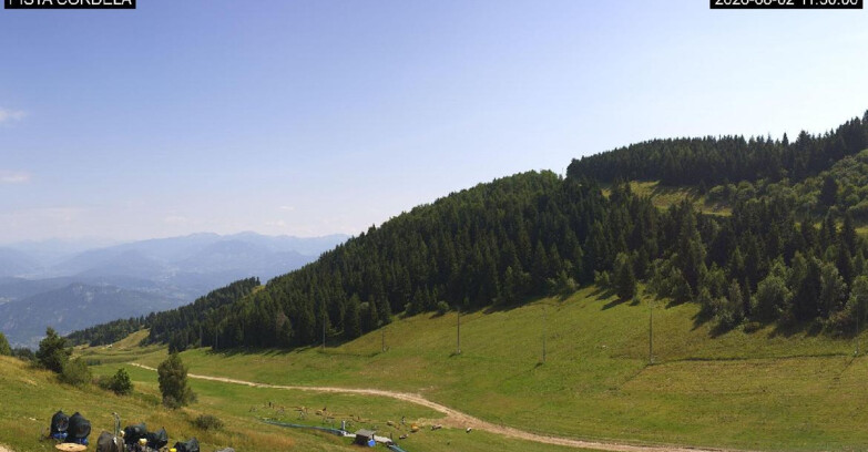 Webcam Monte Bondone - Pista Cordela 