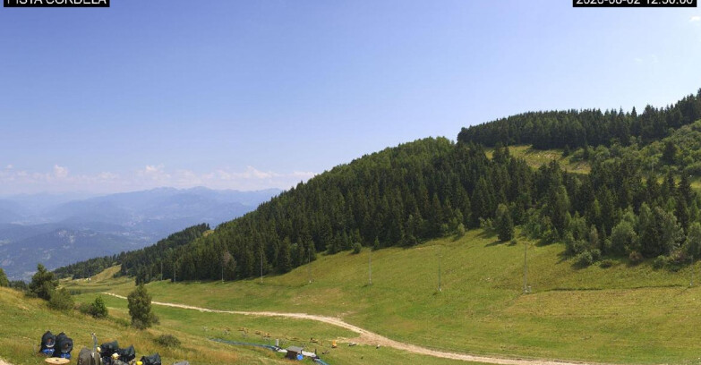 Webcam Monte Bondone - Pista Cordela 