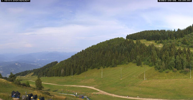 Webcam Monte Bondone - Pista Cordela 
