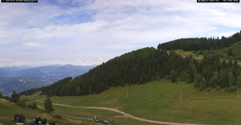 Webcam Monte Bondone - Cordela Piste und Snowpark