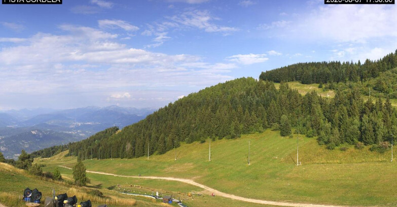 Webcam Monte Bondone - Cordela Piste und Snowpark
