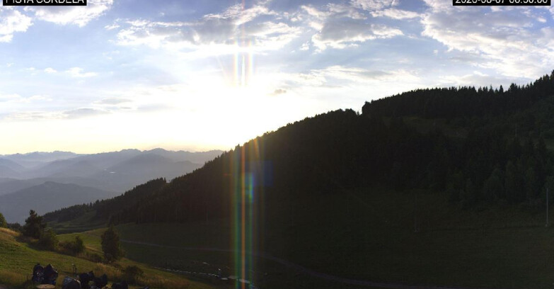 Webcam Monte Bondone - Cordela Piste und Snowpark