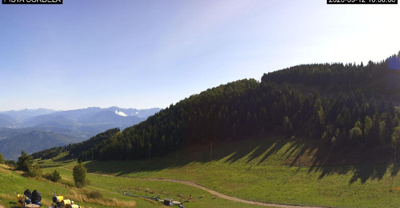 Webcam Monte Bondone - Slope Cordela and snowpark