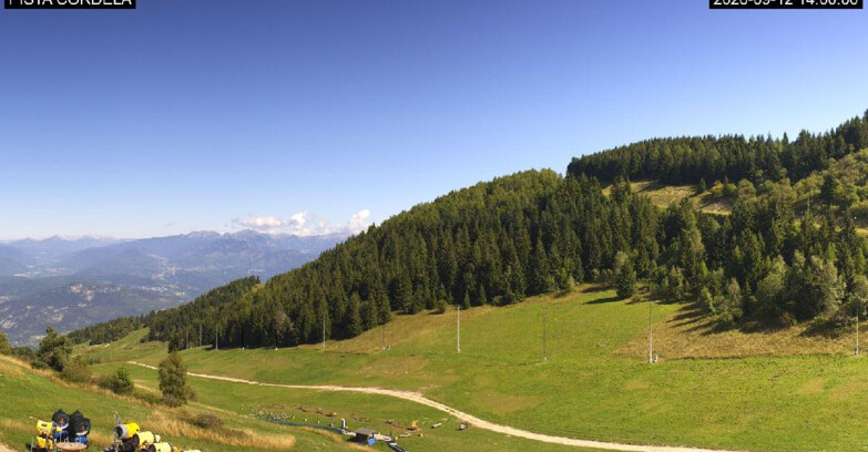 Webcam Monte Bondone - Slope Cordela and snowpark