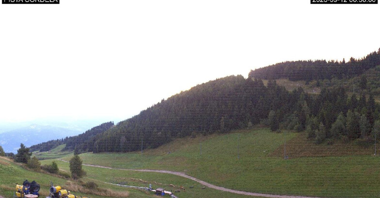 Webcam Monte Bondone - Slope Cordela and snowpark
