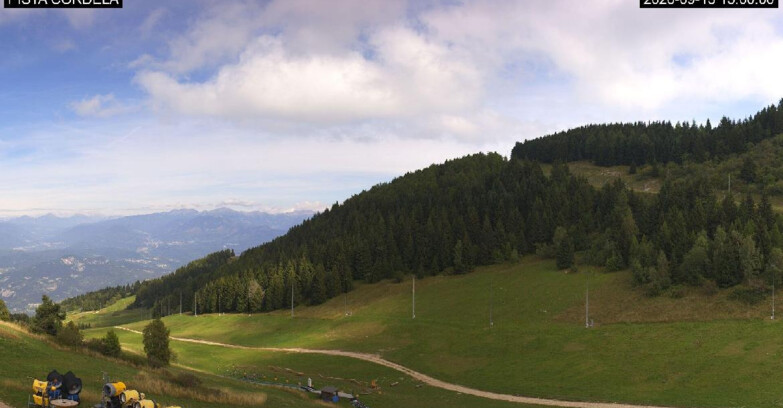 Webcam Monte Bondone - Slope Cordela and snowpark