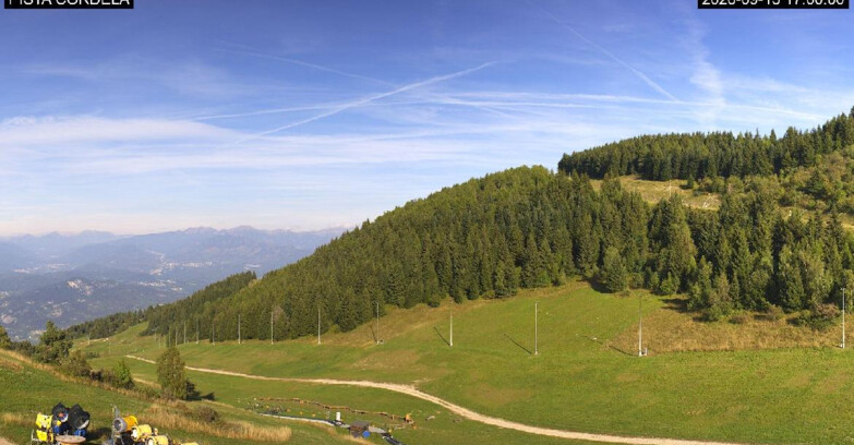 Webcam Monte Bondone - Slope Cordela and snowpark